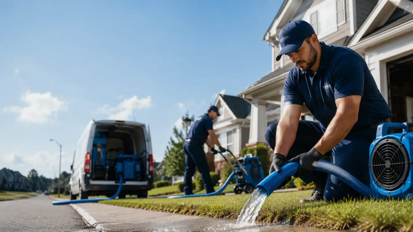Flood Damage Restoration in Taft, OK